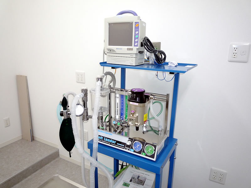 【麻酔器および麻酔モニター】